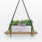 19 Pcs Artificial Succulent Arrangement in Wooden Planter Box – Mixed Faux Small Potted Plants Centerpiece for Farmhouse Table, Windowsill, Shelf, Mantel & Home Decor